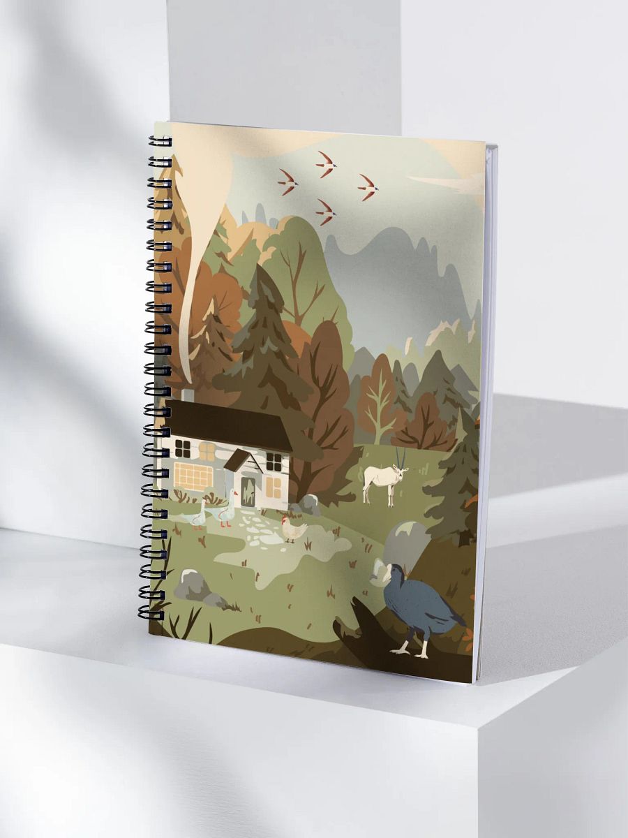 Tranquil Countryside Dreams Notebook product image (4)