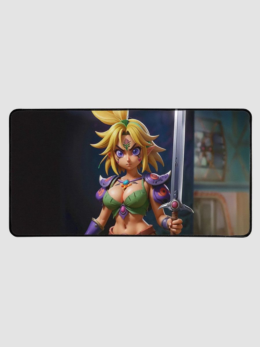 Blonde Warrior Desk Mat product image (1)