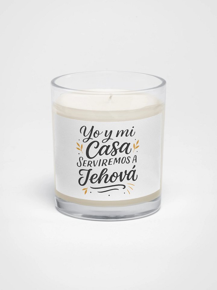 Christian Candle (Spanish) – Joshua 24:15 product image (1)