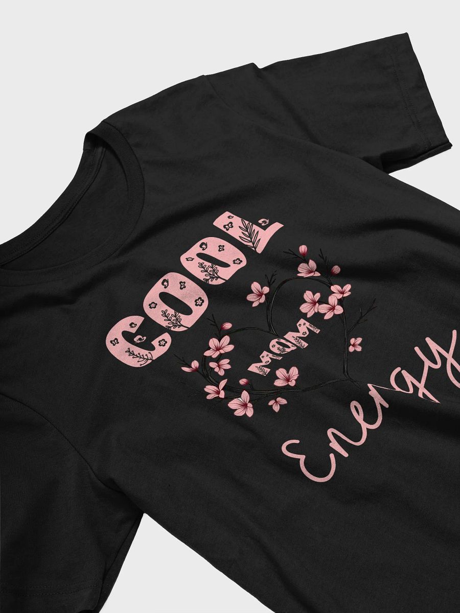 Cool Mom Energy Floral Heart T-Shirt product image (12)