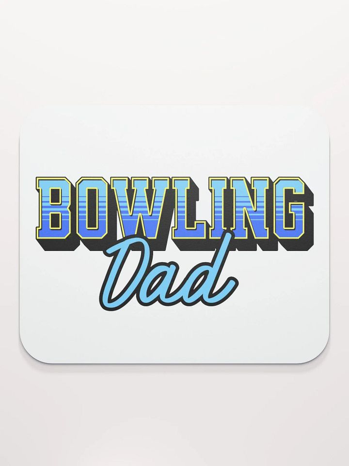 Bowling Dad Mouse Pad product image (1)