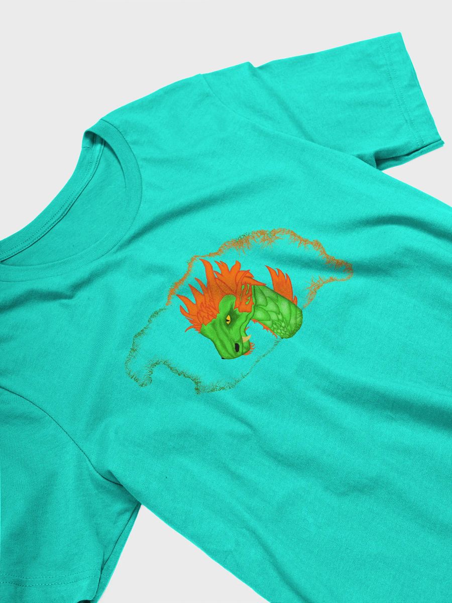 Fiery Dragon Head Unisex T-Shirt product image (3)