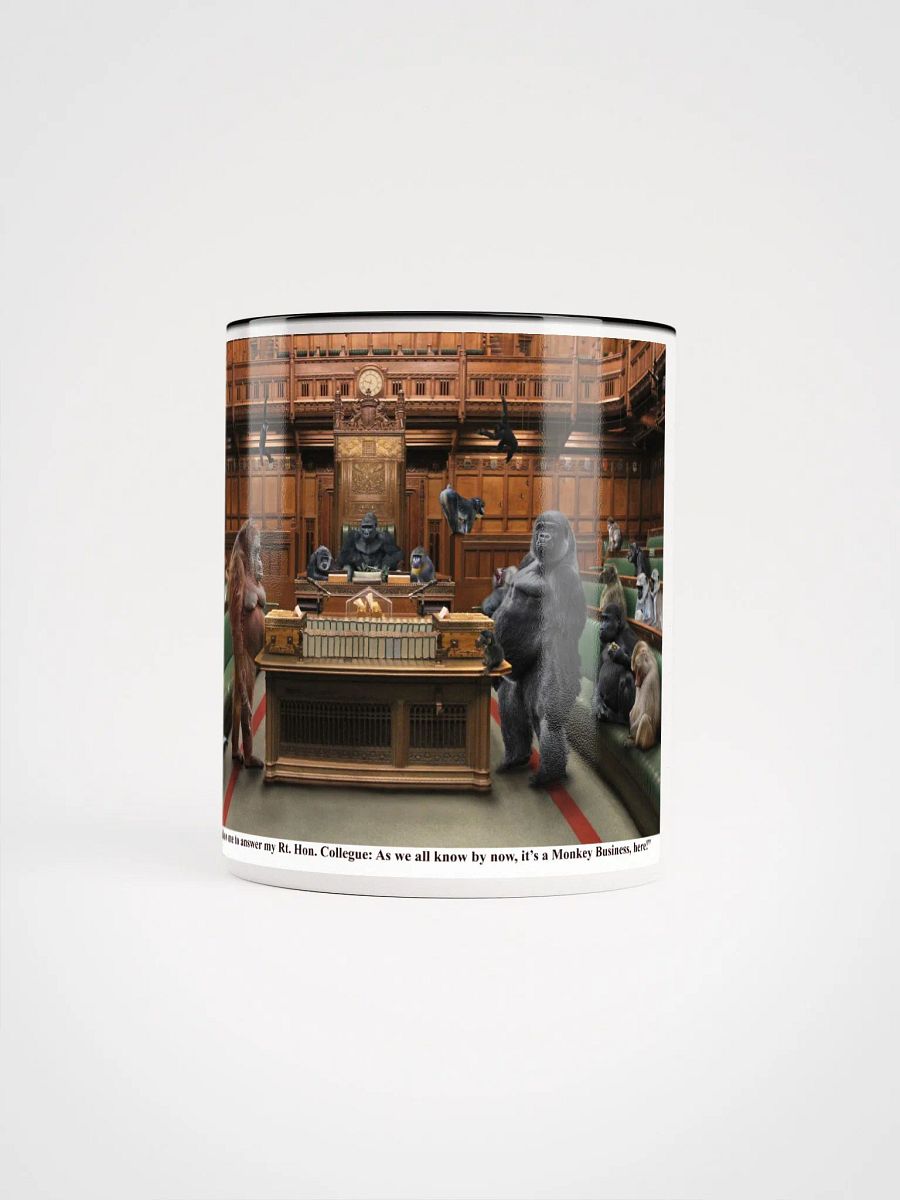 Politics is a Monkey Business -The Parliamentary Ceramic Mug product image (5)