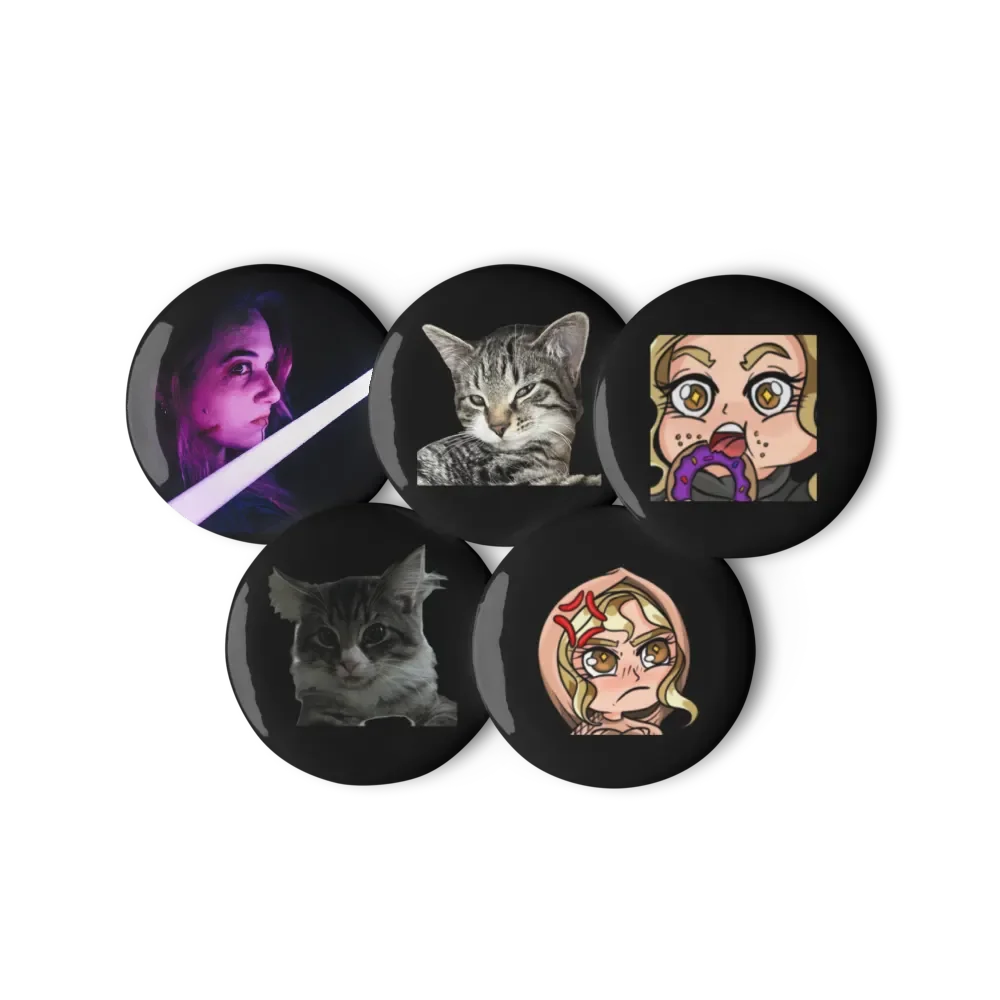 SandyVisions Pin Button Set product image (11)