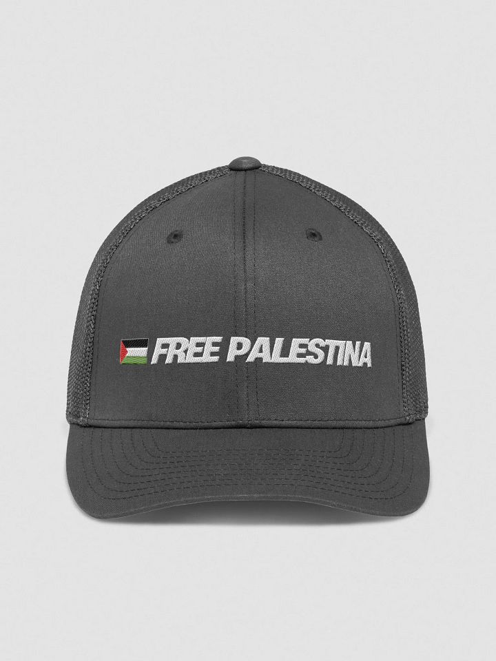 Flexfit Mesh Back Trucker Hat | FREE PALESTINA product image (2)