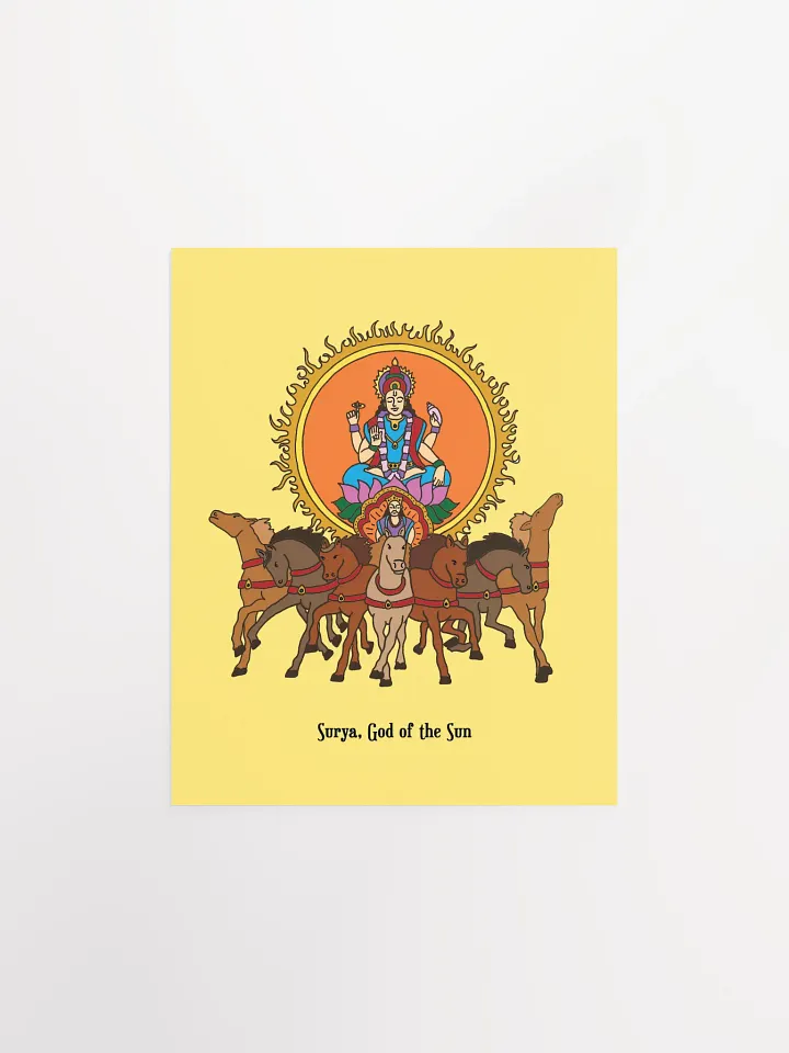 Surya Sun God 8x10 Print product image (1)