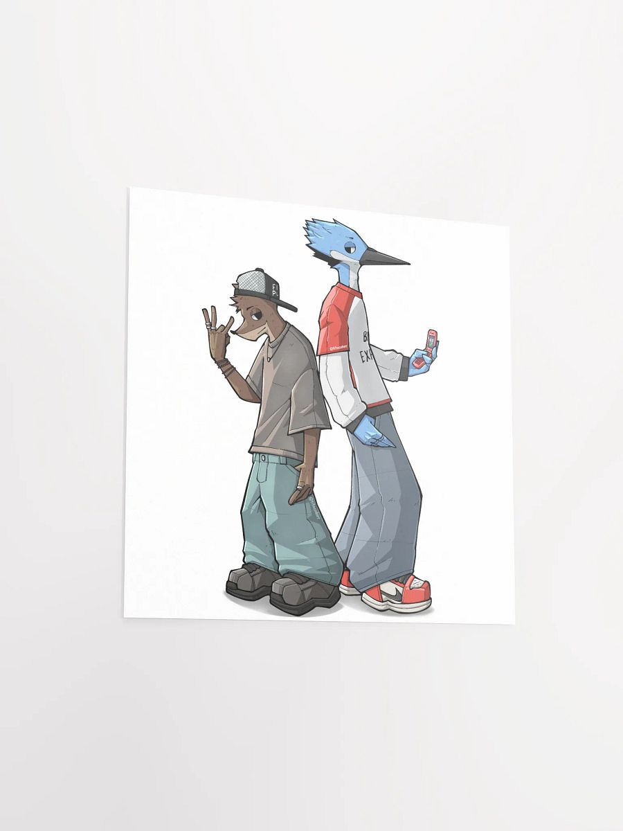 RIGBY AND MORDECAI POSTER product image (13)