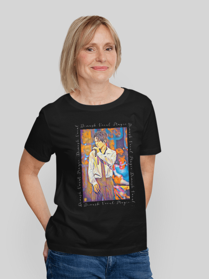 Singer Songwriter From Kazakhstan Bella Canva Unisex Soft T-Shirt product image (2)