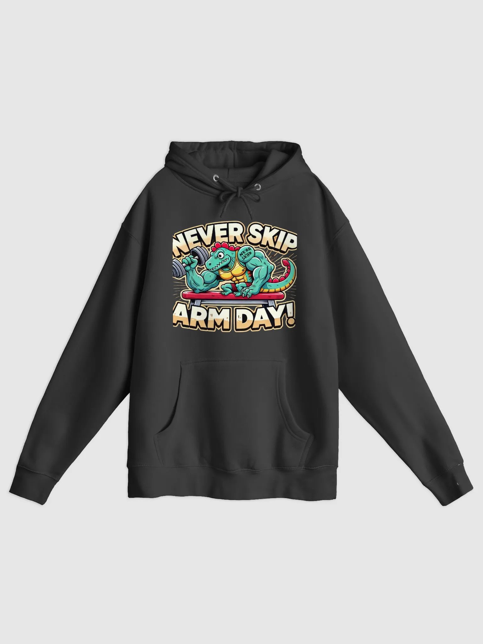 Dino Arm Day Unisex Hoodie product image (1)