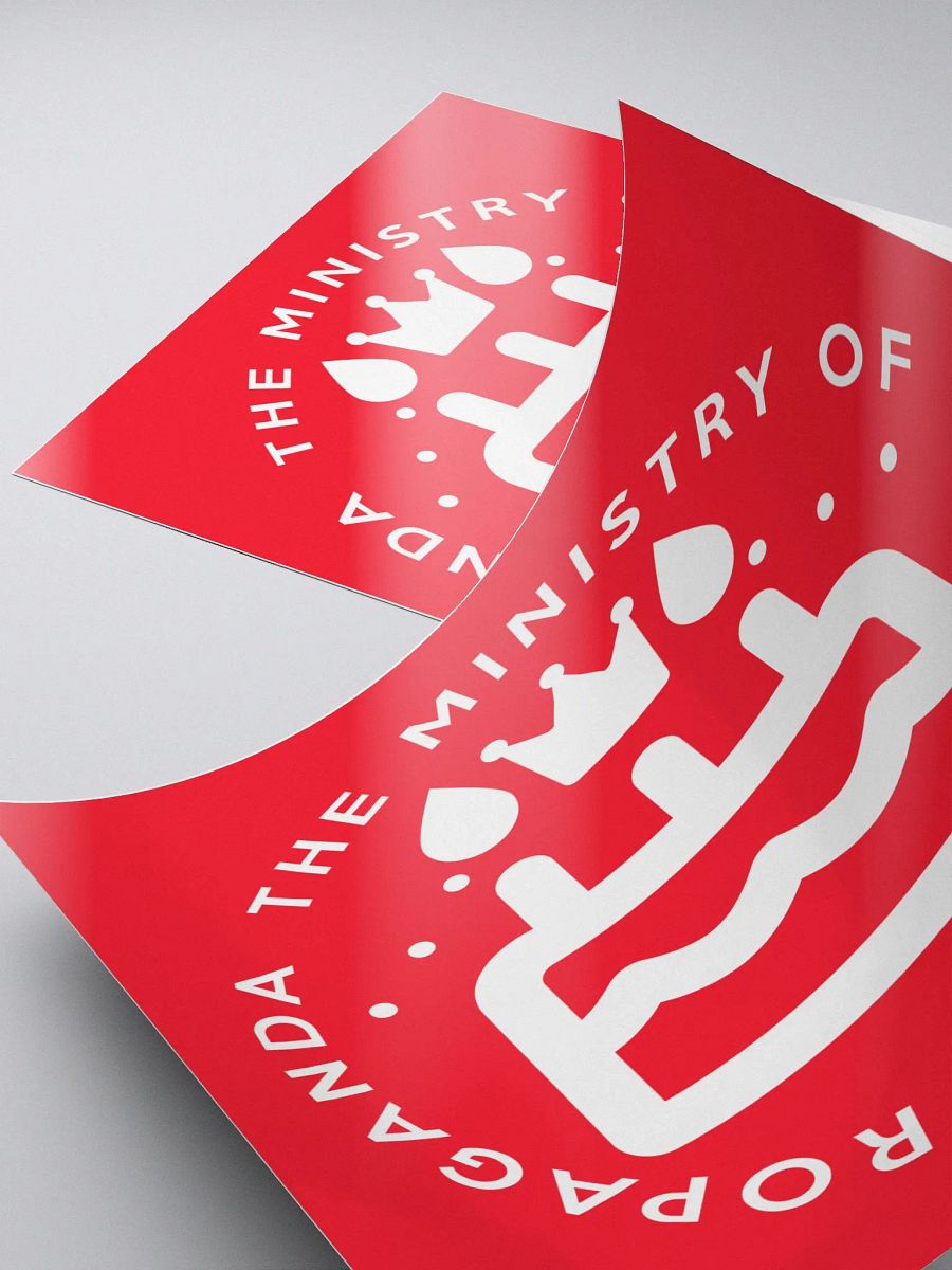 Ministry of Birthday Propaganda Sticker product image (4)