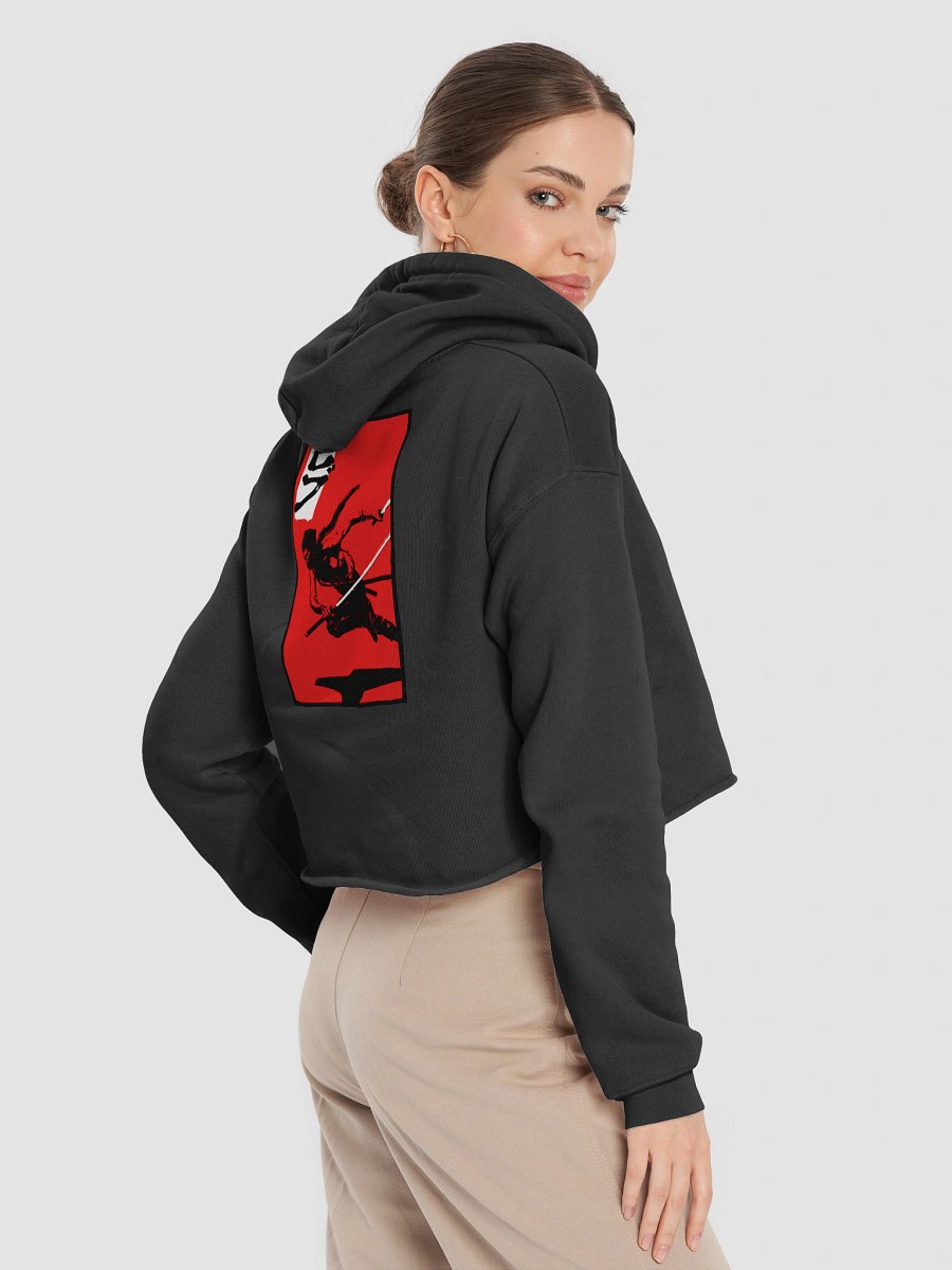 Pibu Fleece Crop Hoodie product image (1)