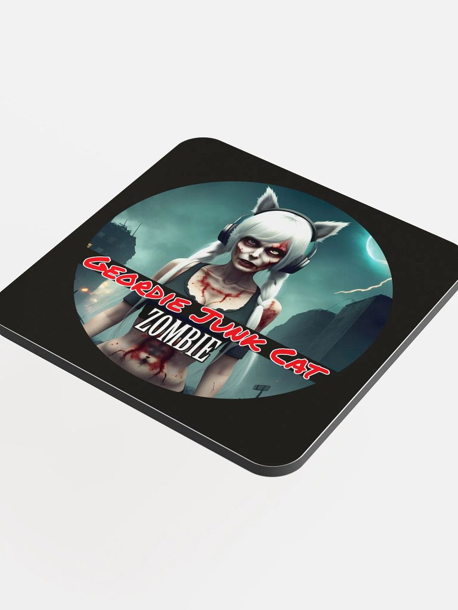 ZOMBIE TWO Drink Coaster (3.74″x 3.74″, US and EU SHIPPING) product image (4)