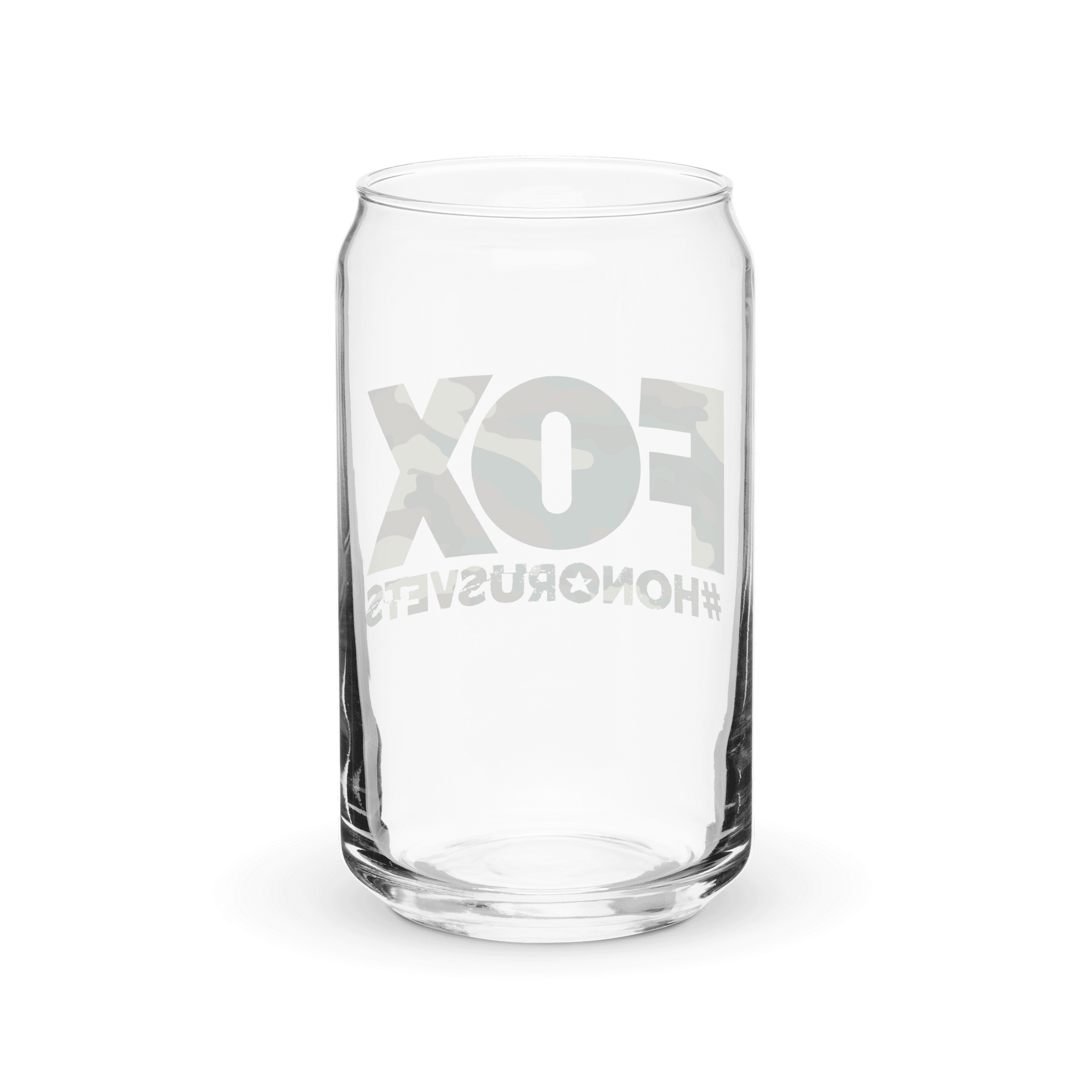 LIMITED EDITION FOX U.S.VETS CAN-SHAPED GLASS product image (2)