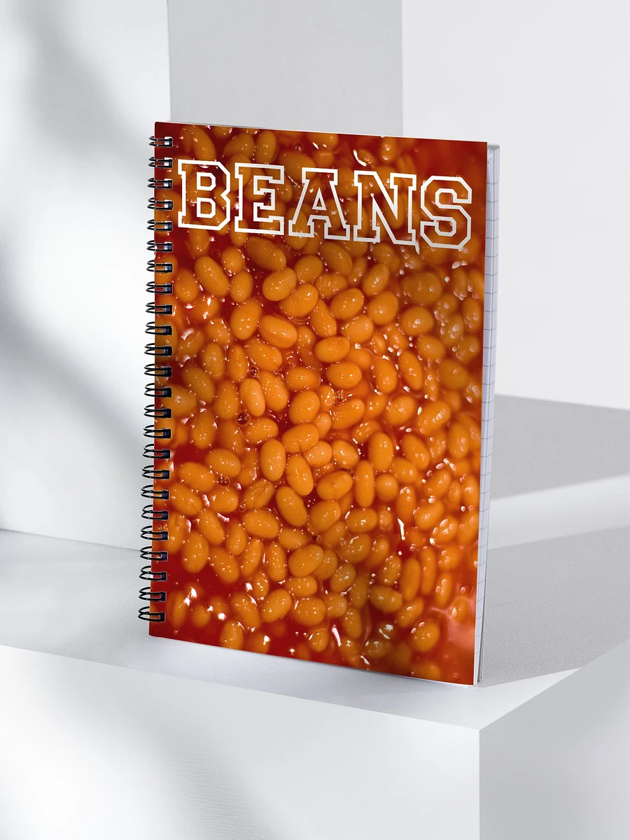 Beans U spiral notebook product image (4)