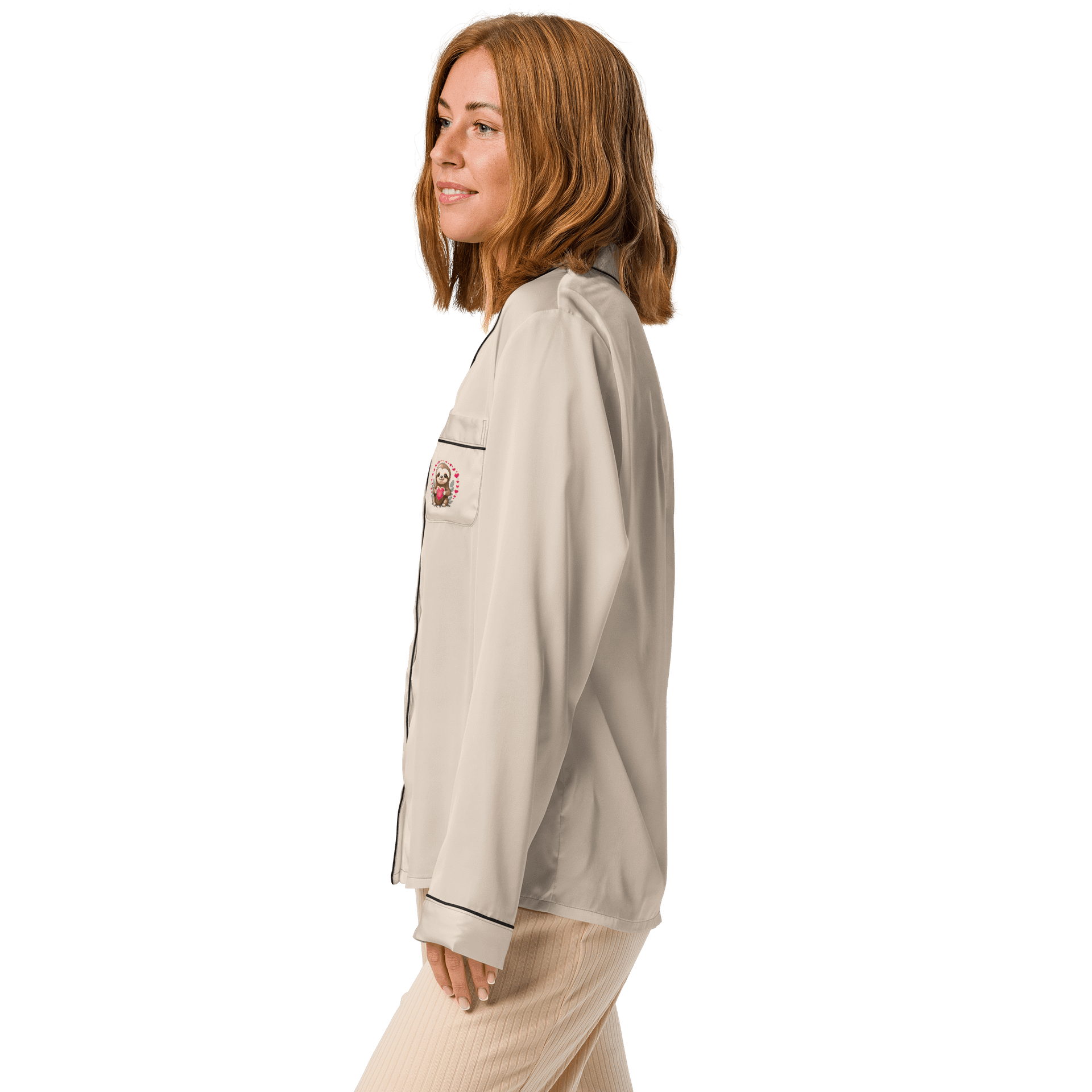 Chic Comfort: Women's Silky Pajama Top product image (5)