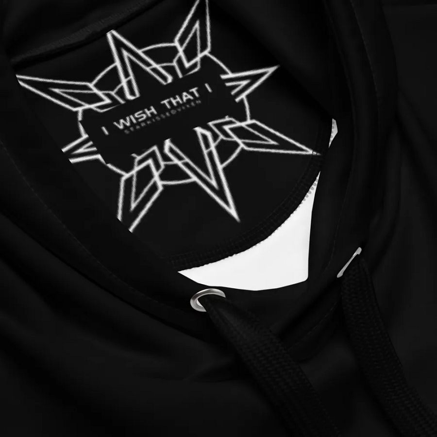 Deluxe All-Over Printed I WISH THAT I Music Hoodie product image (10)