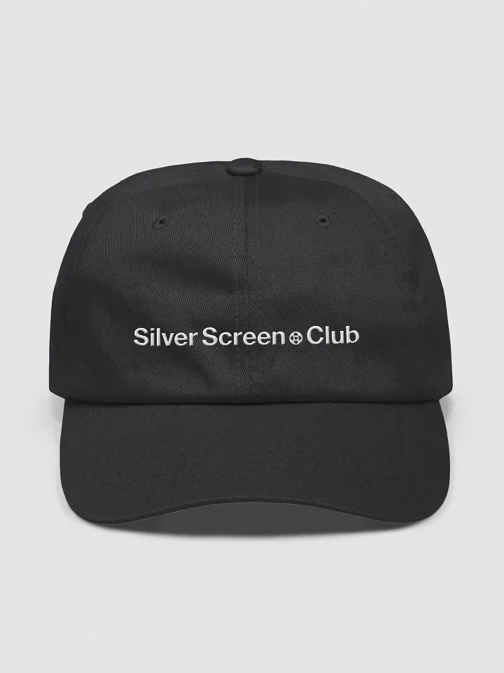 silverscreen.club CORE black cap product image (1)