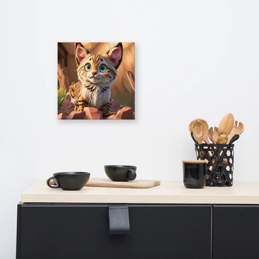 Endangered Species - Mexico - Lynx Canvas Art product image (8)