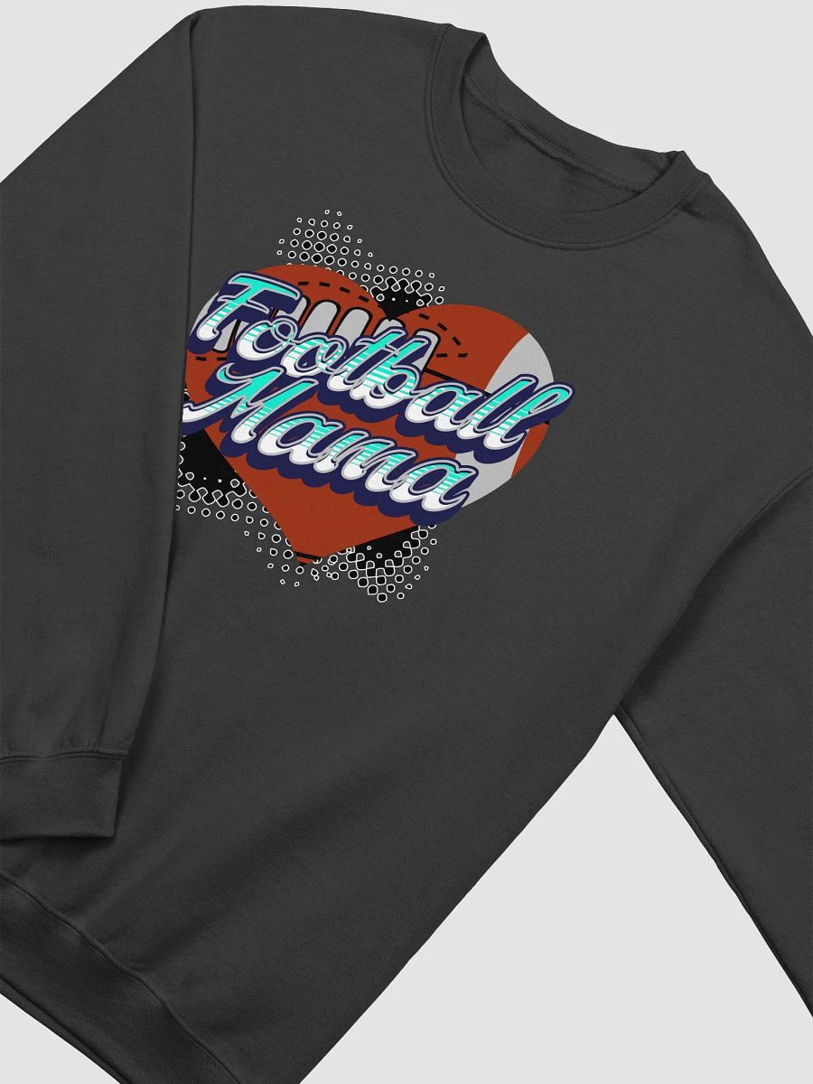 Mama Heart Football Crewneck Sweatshirt product image (2)