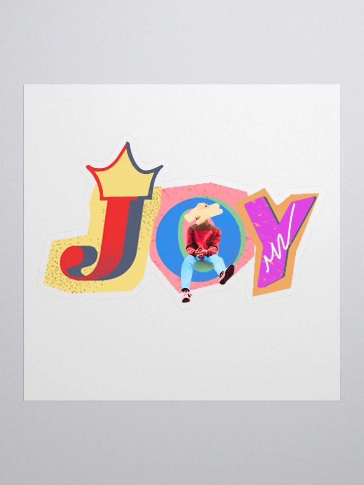 JOY Full Color Kiss Cut Stickers product image (1)