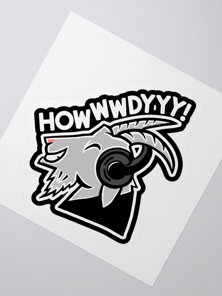 HOWDY STICKER product image (2)