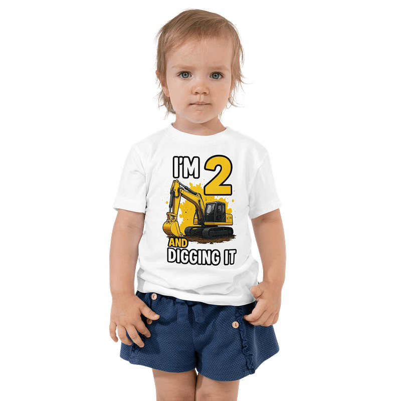 I’m 2 and Digging It Tshirt