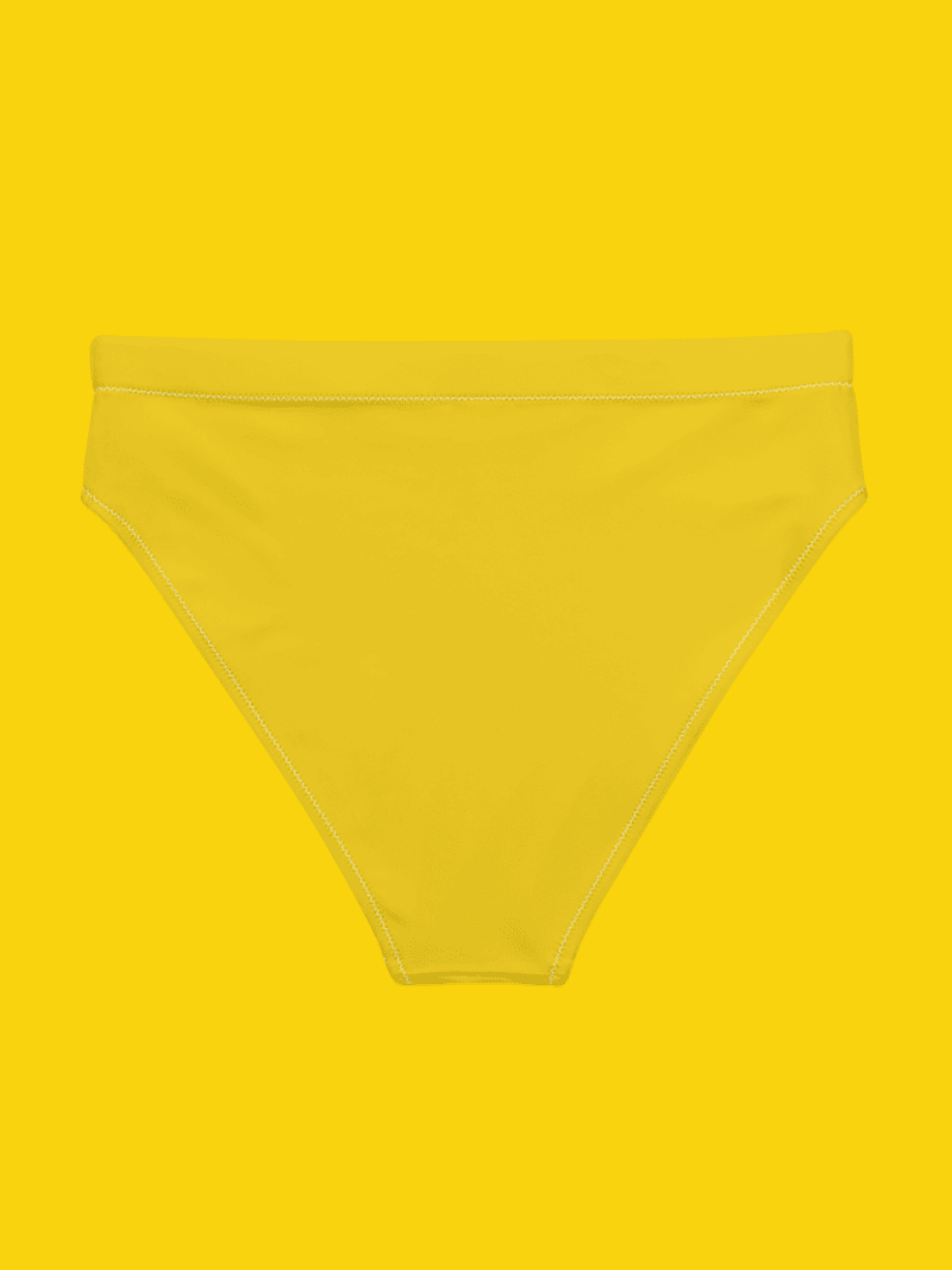 All-Over Print Recycled High Waisted Bikini Bottom | WIL Style product image (6)