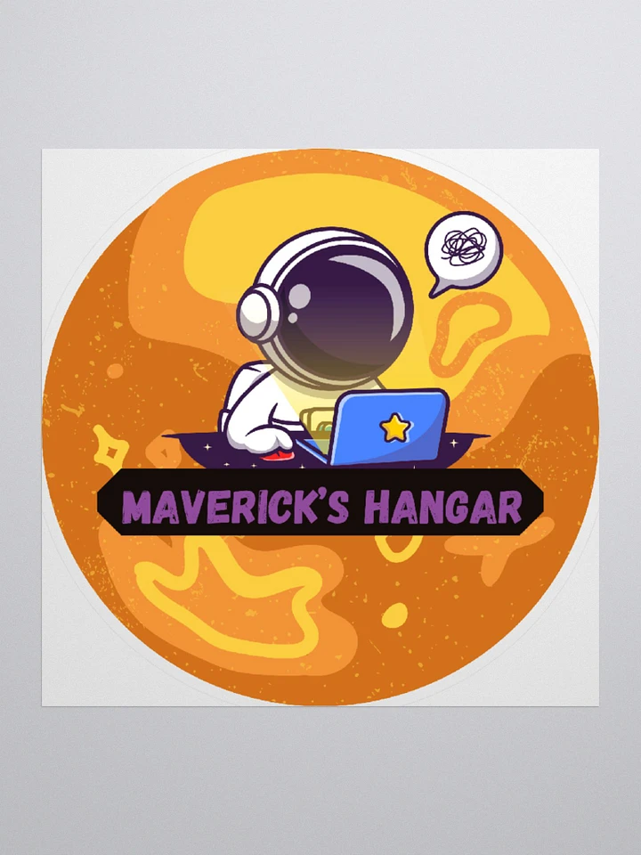 Maverick's Hangar Logo Sticker product image (1)