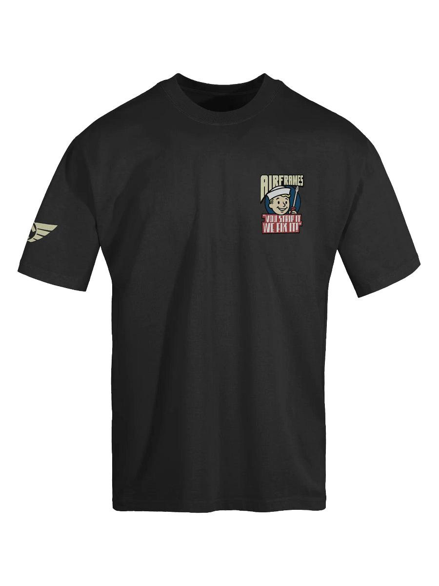 "AIRFRAMES: Strip it" BigBoy Shirt product image (14)