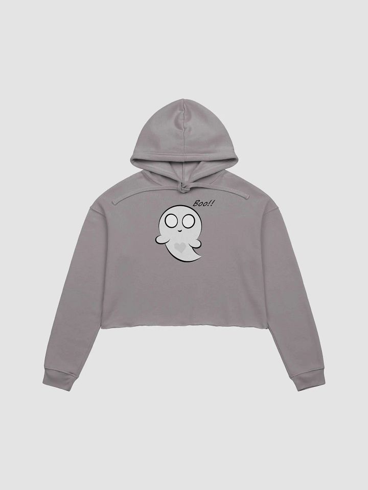 Buu Heart Fleece Crop Hoodie product image (1)