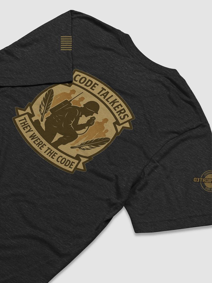 “Unbreakable” Code Talkers Tribute Fitted Tee product image (2)