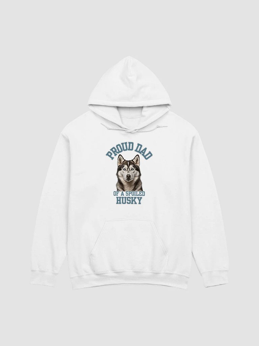 Proud Dad of a Spoiled Husky Dog Dad Siberian Husky Hoodie product image (2)