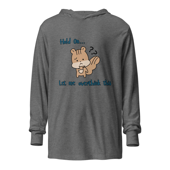 Overthink Hooded Long Sleeve Tee product image (1)