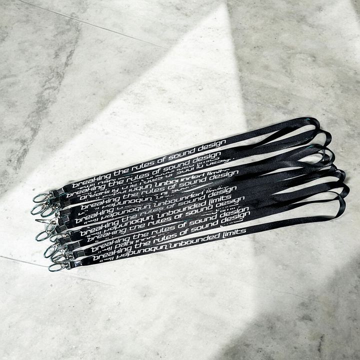 “Breaking the Rules of Sound Design™” Lanyard product image (2)
