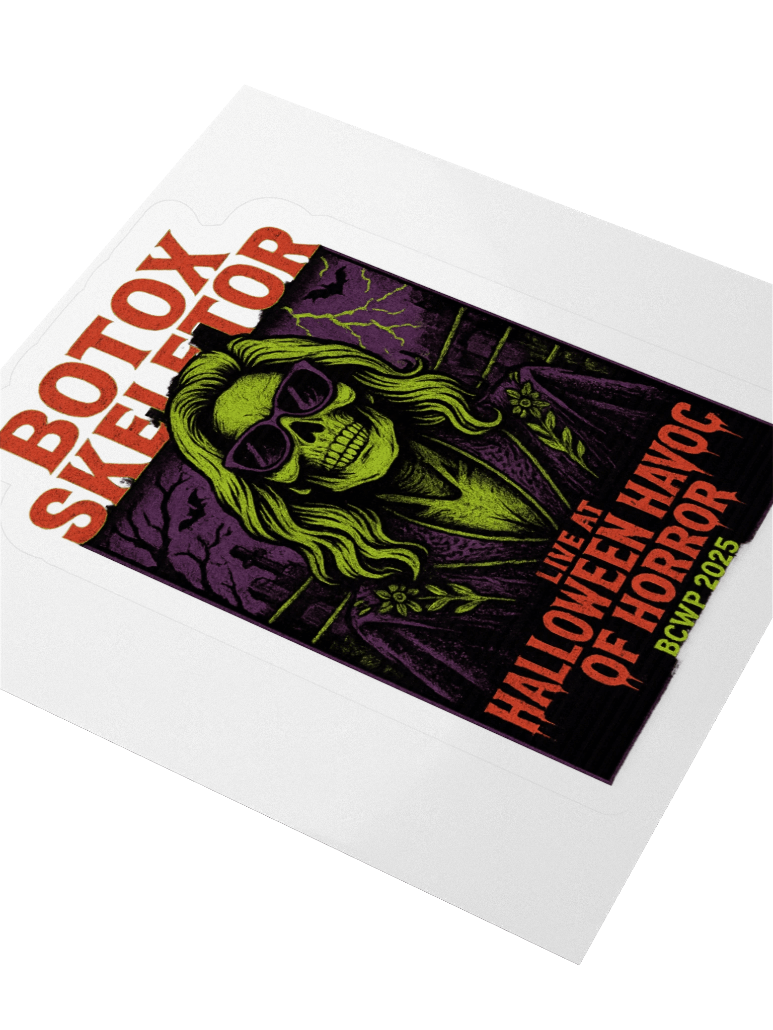 Skeletor Screams Sticker product image (8)
