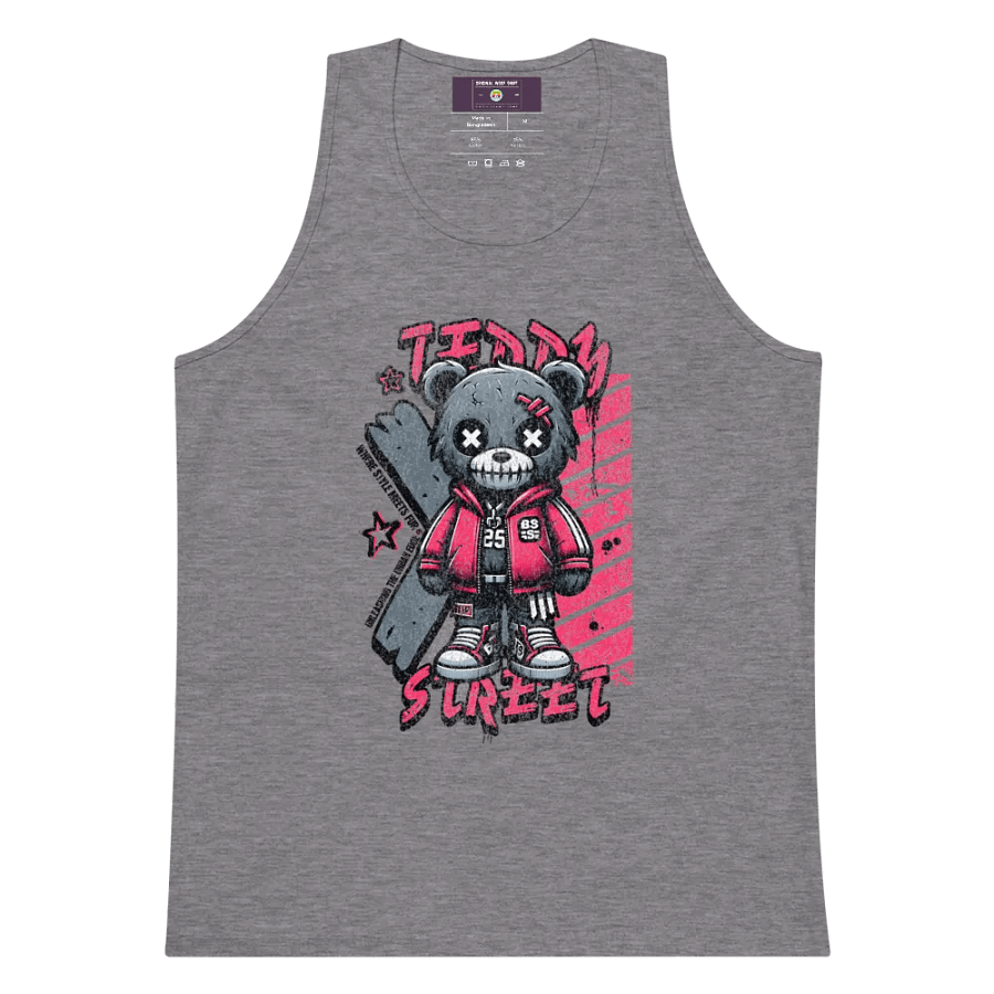 Haunted Teddy Bear | Cotton Heritage Men's Premium Tank Top product image (65)