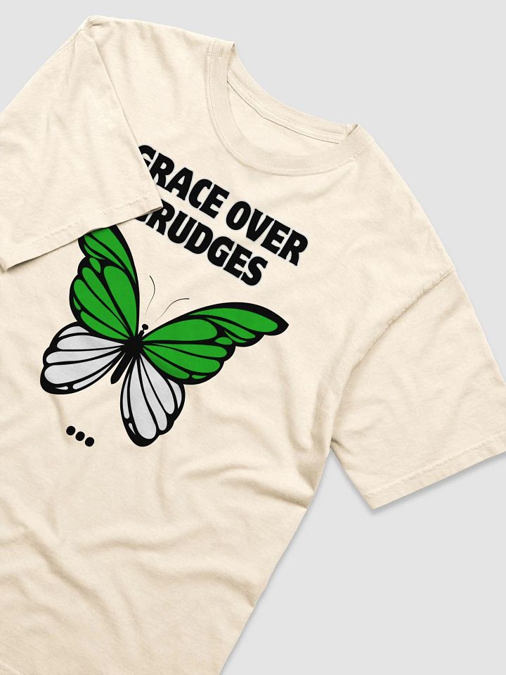 GRACE OVER GRUDGES T-SHIRT (GREEN) product image (29)