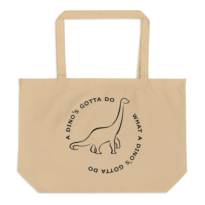 Dinos Gotta Do Tote Bag [Dark] product image (1)