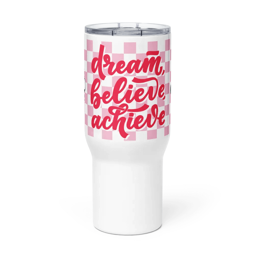 Dream Believe Achieve Water Tumbler product image (1)
