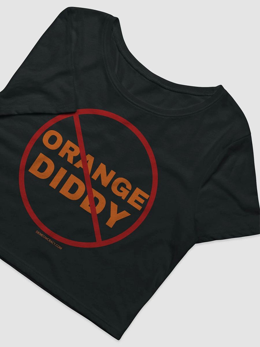 No ORANGE DIDDY Women's Crop Tee product image (4)