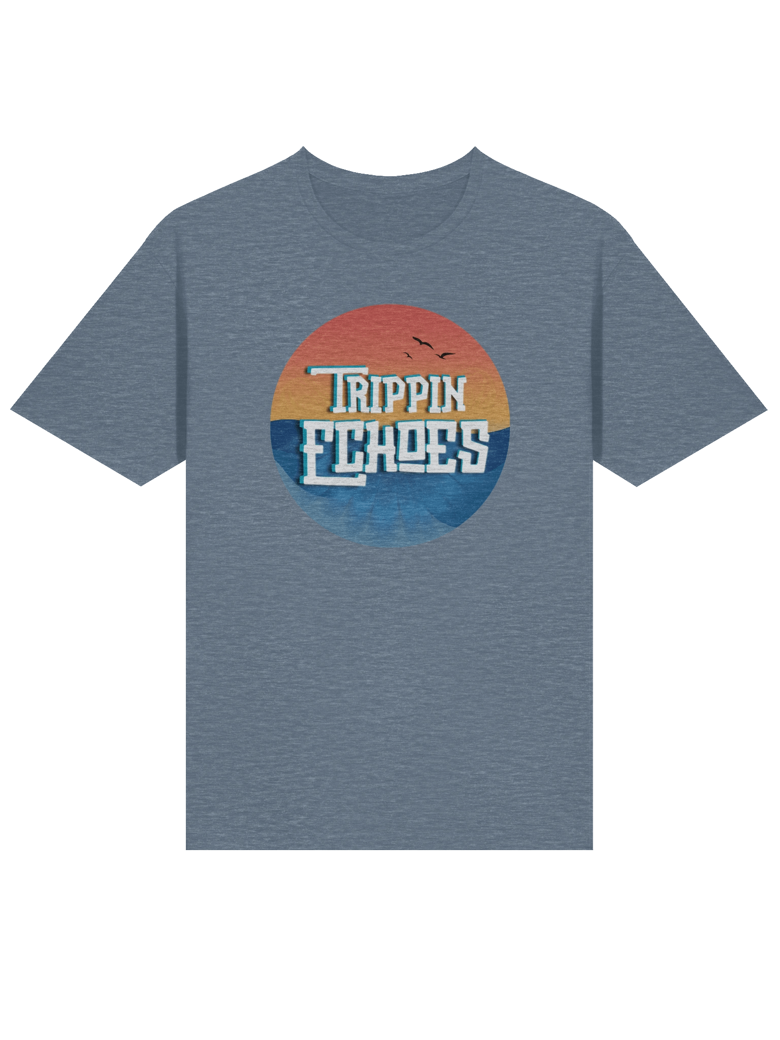 Trippin Echoes T-Shirt Unisex Soft Style Relaxed Fit product image (26)