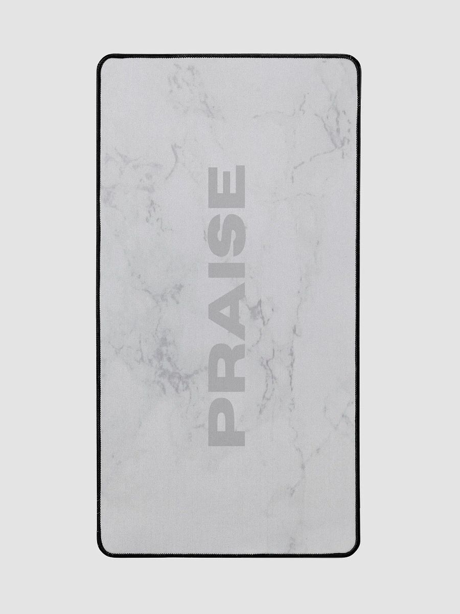 Large Praise mousepad (white) product image (2)