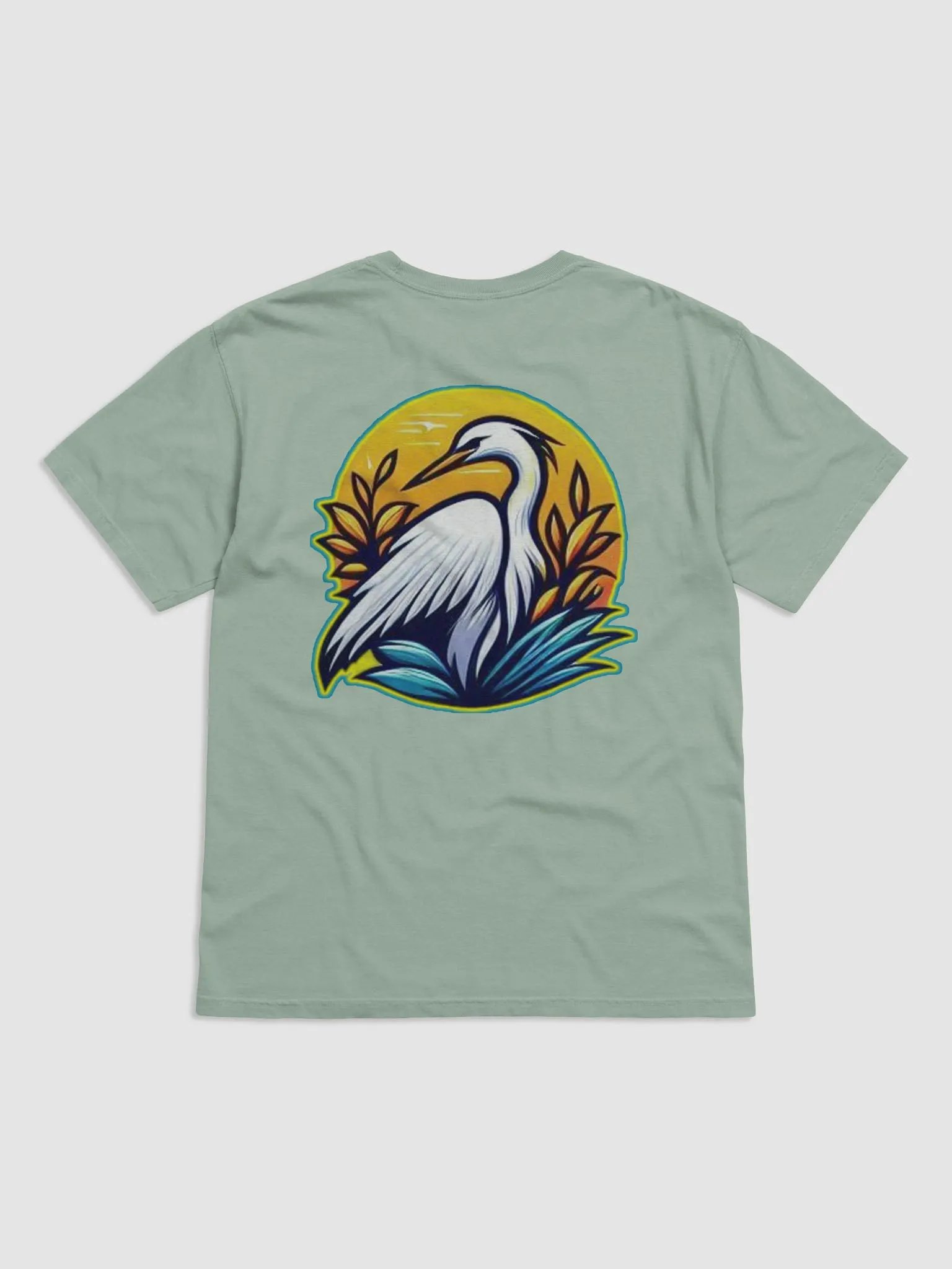 Egret Elegance Graphic T-Shirt product image (16)