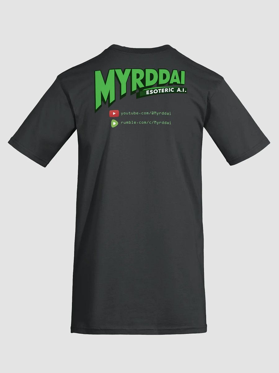 MYRDDAI: 90s Retro Cyberpunk Style with Back Logo - Men's Premium Tee product image (4)