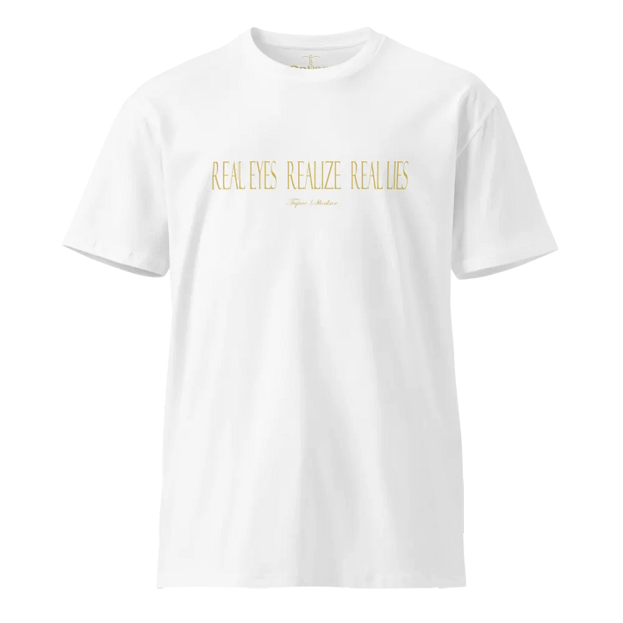 Real Eyes Realize Real Lies - Tupac - Unisex Premium T-Shirt product image (1)