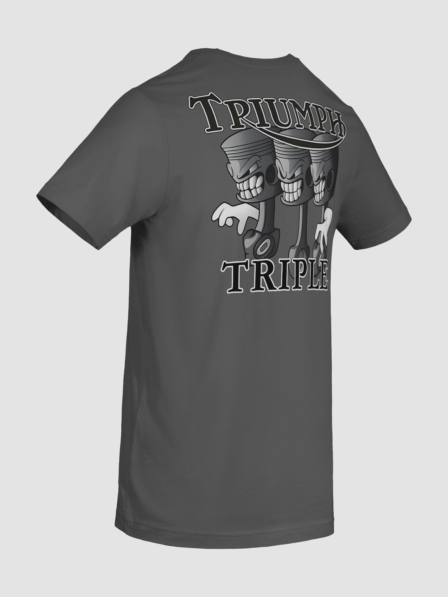 Triumph Triple Cartoon T-Shirt product image (4)