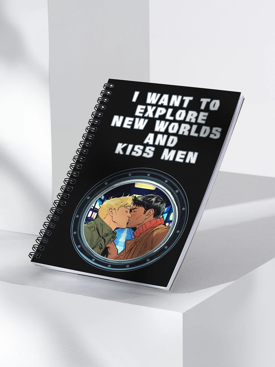 I Want To Explore New Worlds And Kiss Men Notebook product image (3)