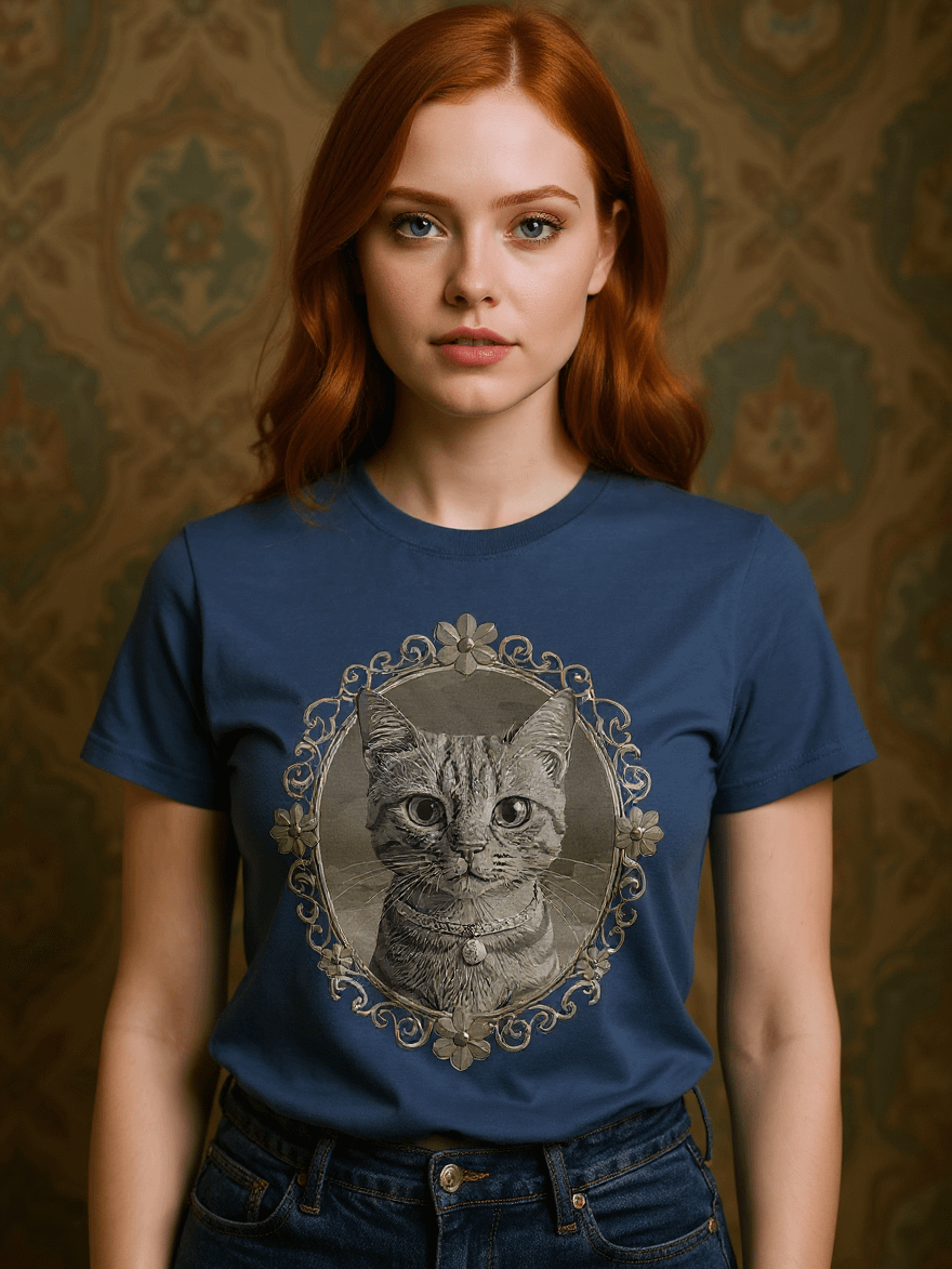Mystical Feline Frame Tee product image (2)