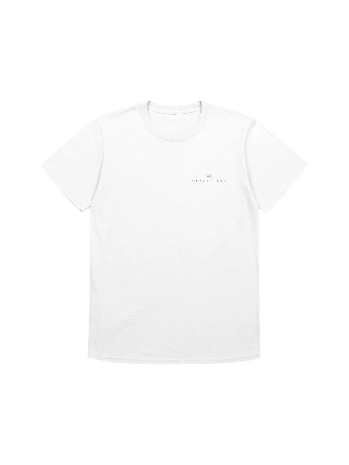 3 Musketeers Swords White Cotton Tee product image (1)