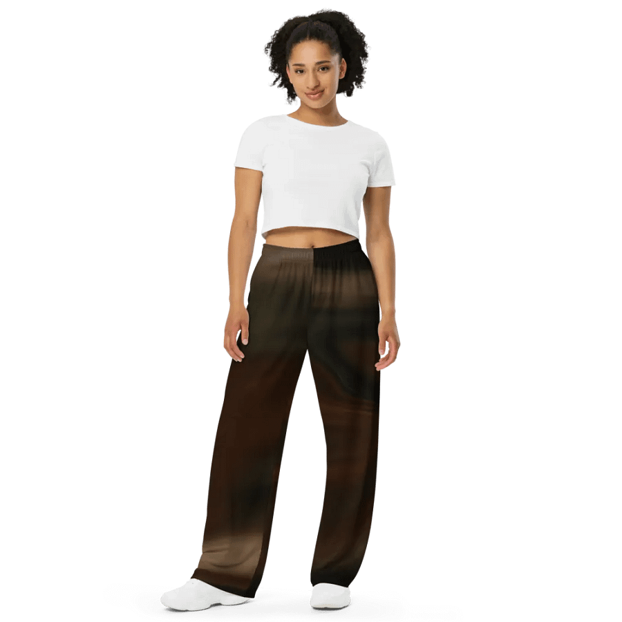 Camouflage Pattern Unisex Wide Leg Pants | Camo Pattern Pants product image (10)